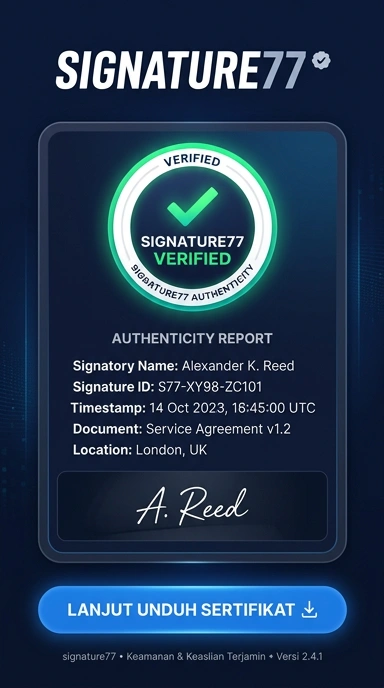 Halaman Resmi APK signature77 untuk Pengguna Android